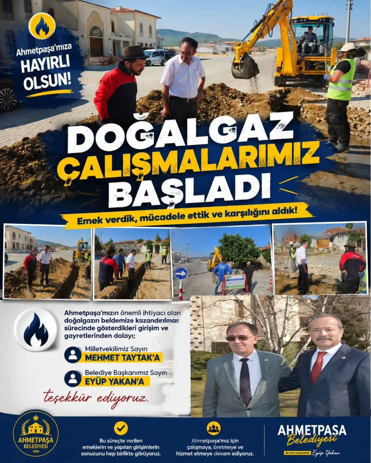 Ahmetpaşa Belediyesi'nden Üretken Belediyecilik Vurgusu