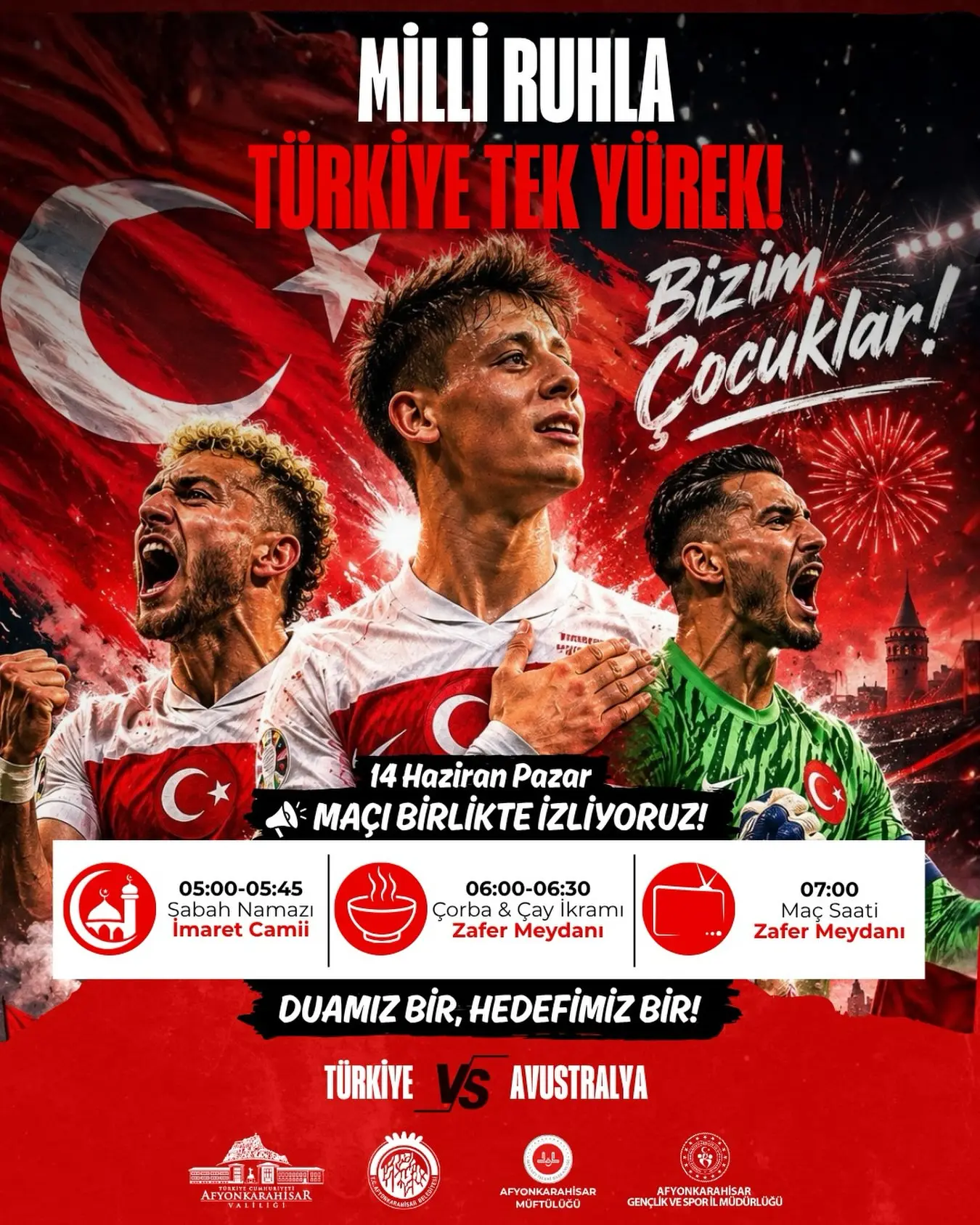 A Millî Takım'ın Maçı İçin Buluşma Duyurusu