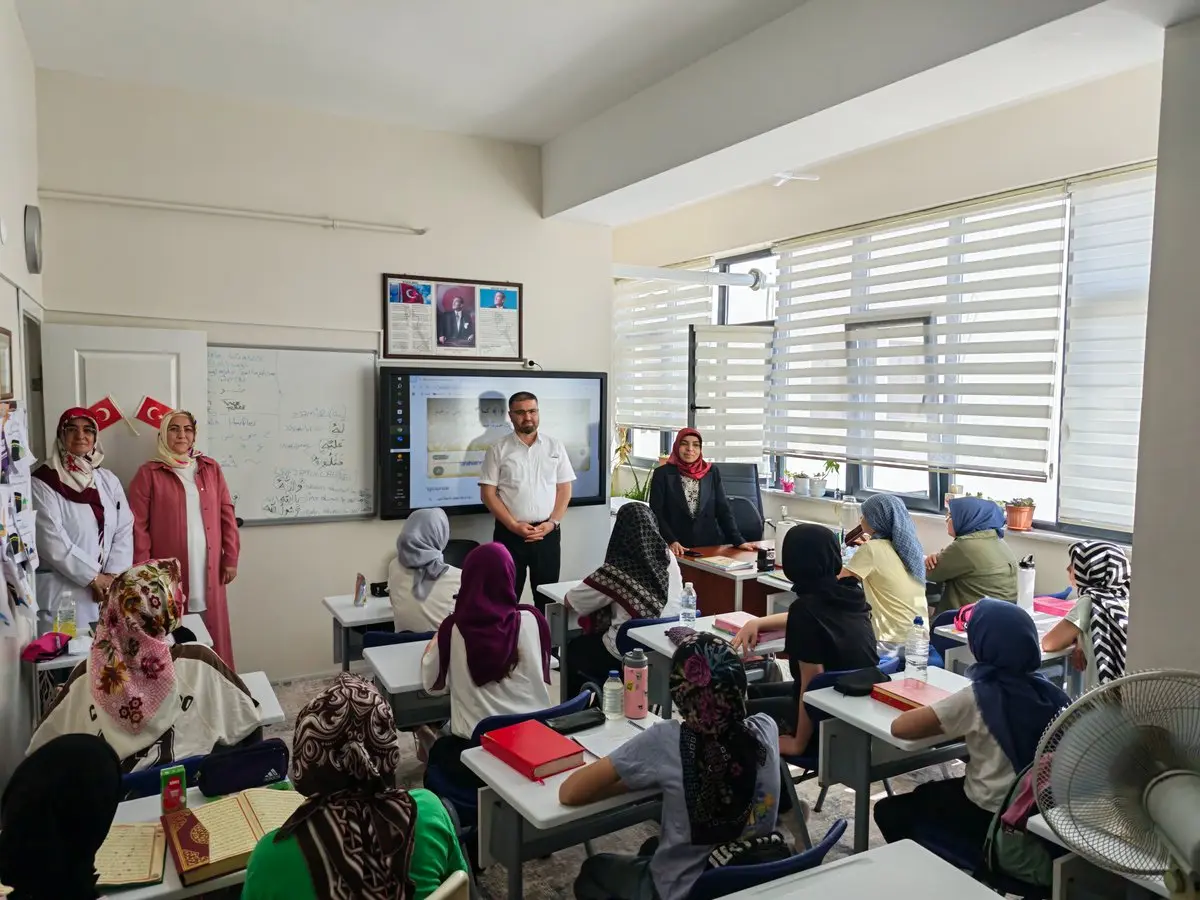 Kütahya İl Müftülüğü'nden Kur'an Kursu Ziyareti