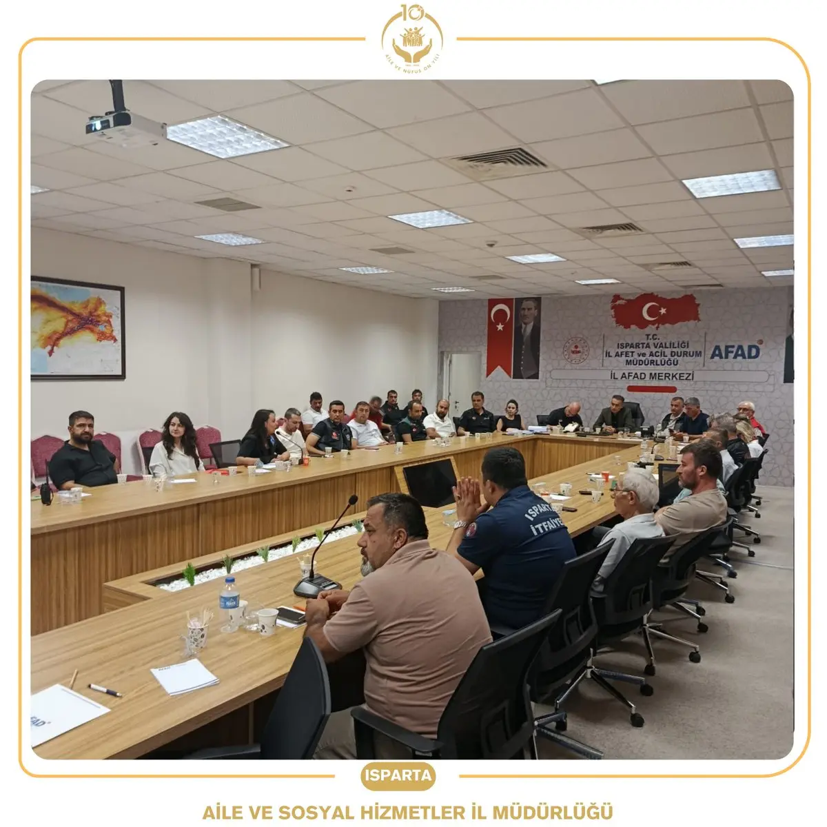 Isparta'da Psikososyal Destek Eğitimi Düzenlendi