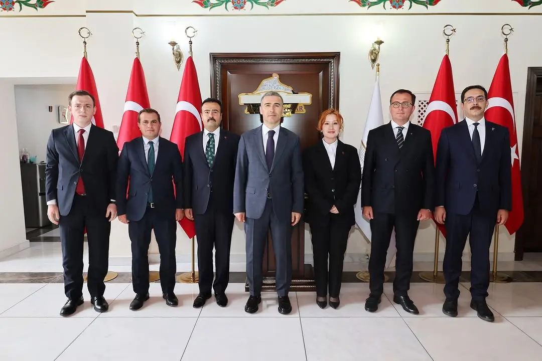Yeni kaymakamlar valilikte kabul edildi