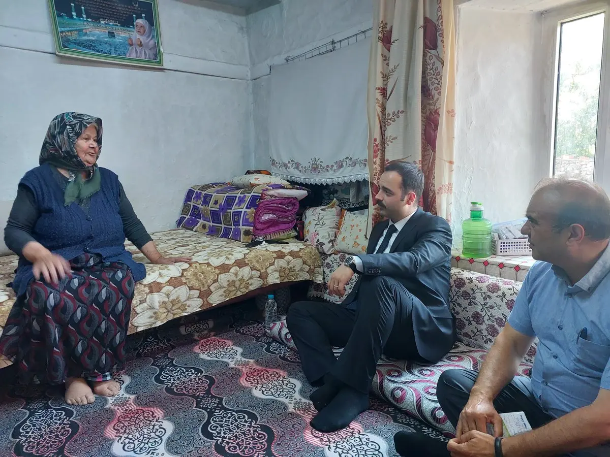 Kaymakam Adem Levent, vatandaşla buluştu