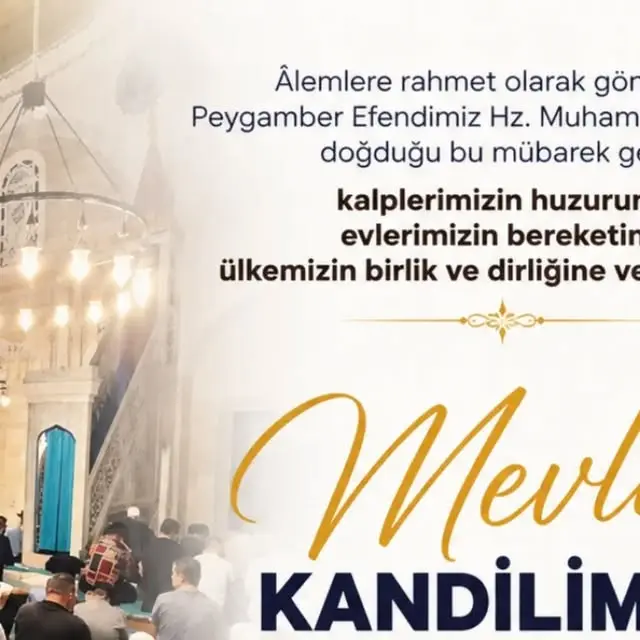 Mevlid Kandili'nin önemi vurgulandı