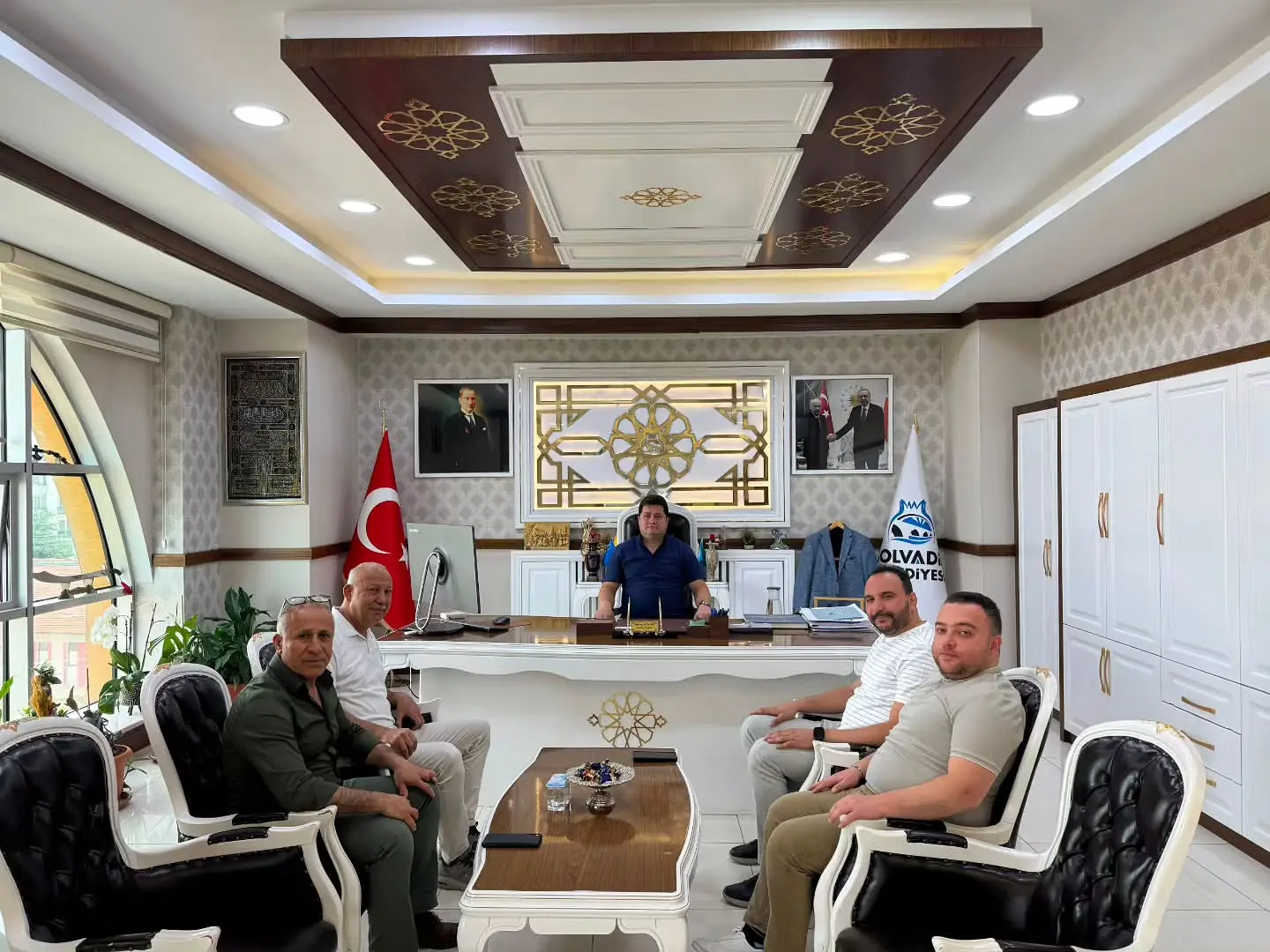 Başkan Aynacı, Hicazi Sandıkçı'yı ağırladı