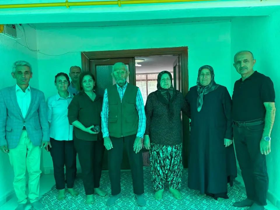 Kore Gazisi İsa Tosun'a Ziyaret Gerçekleştirildi
