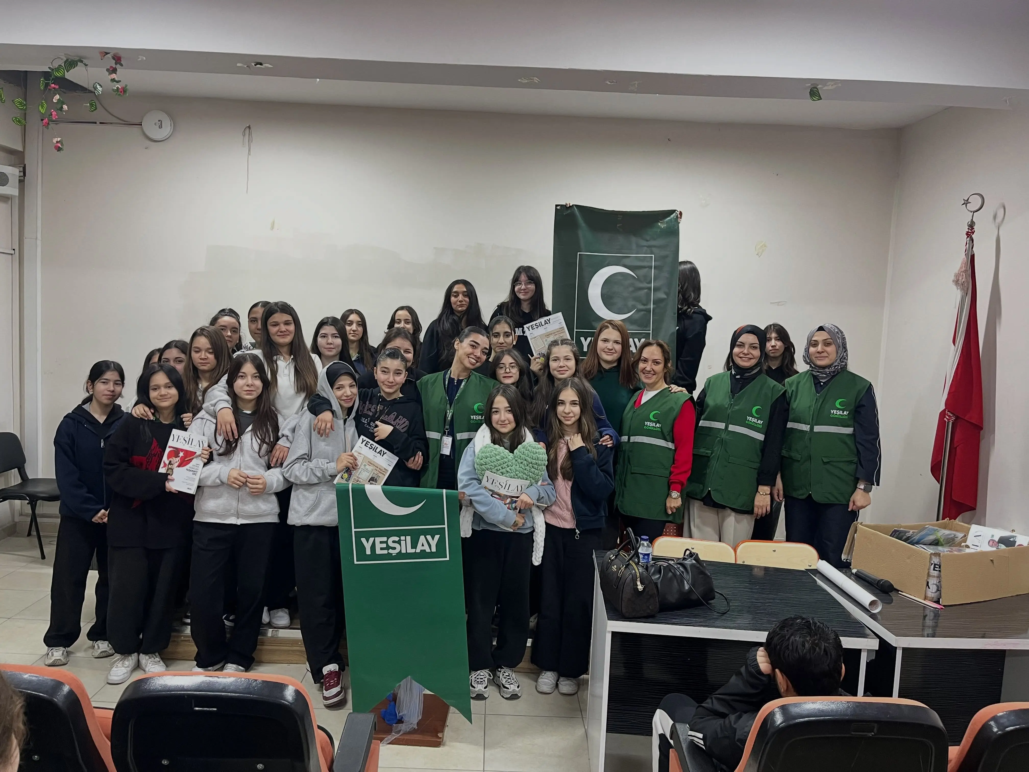 Uşak'ta Yeşilay Oryantasyon Sunumu