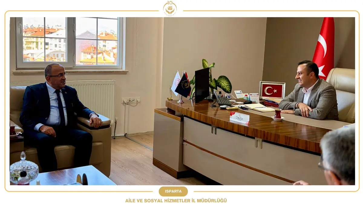 Isparta'da Oda Başkanları ile Toplantı
