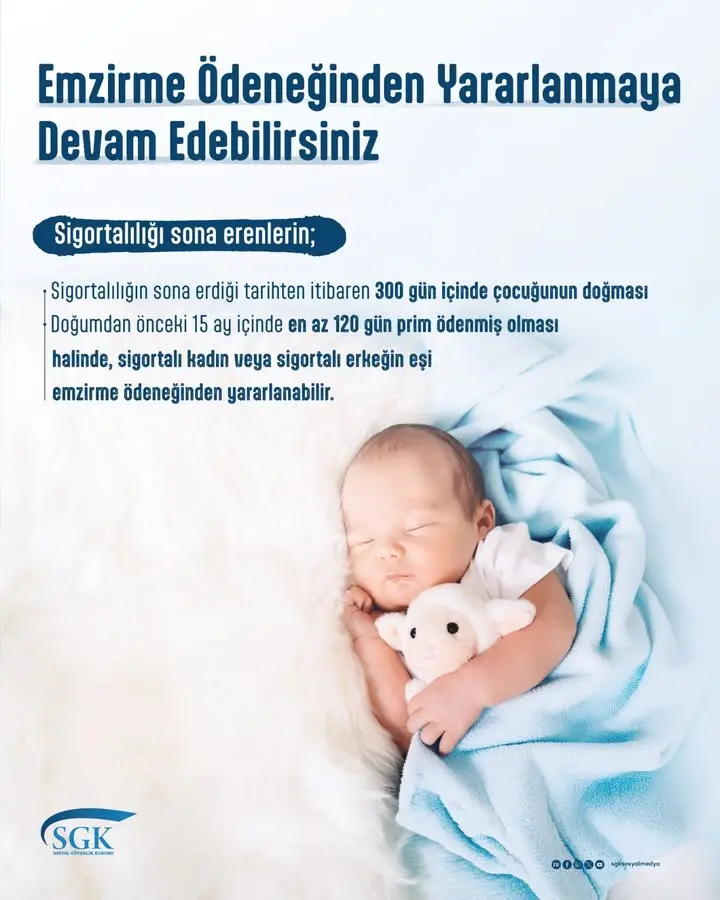 Emzirme ödeneği için şartlar açıklandı