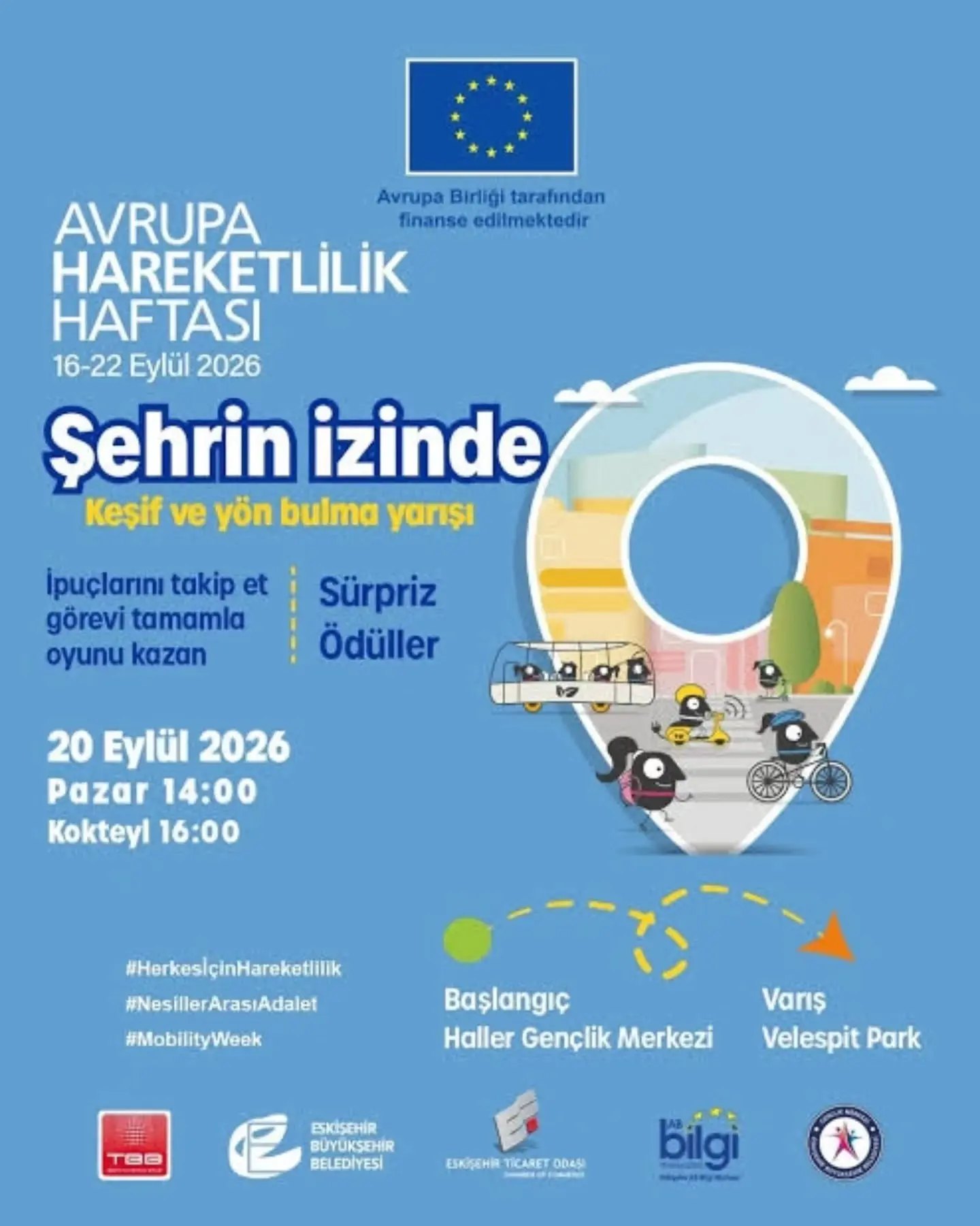 Eskişehir'de Oryantiring Yarışması Düzenlenecek