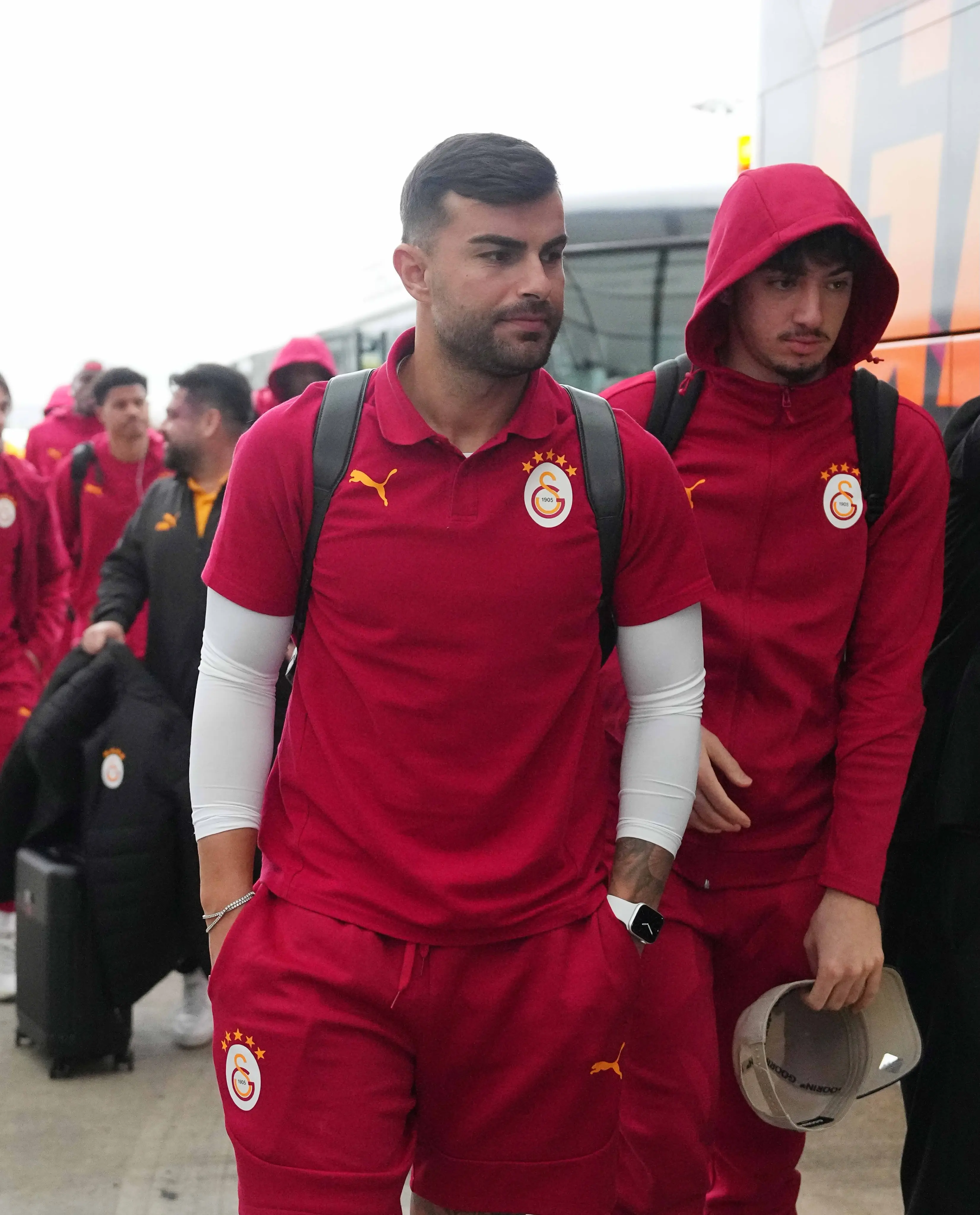 Galatasaray, Ankara'ya özel uçuş gerçekleştirdi