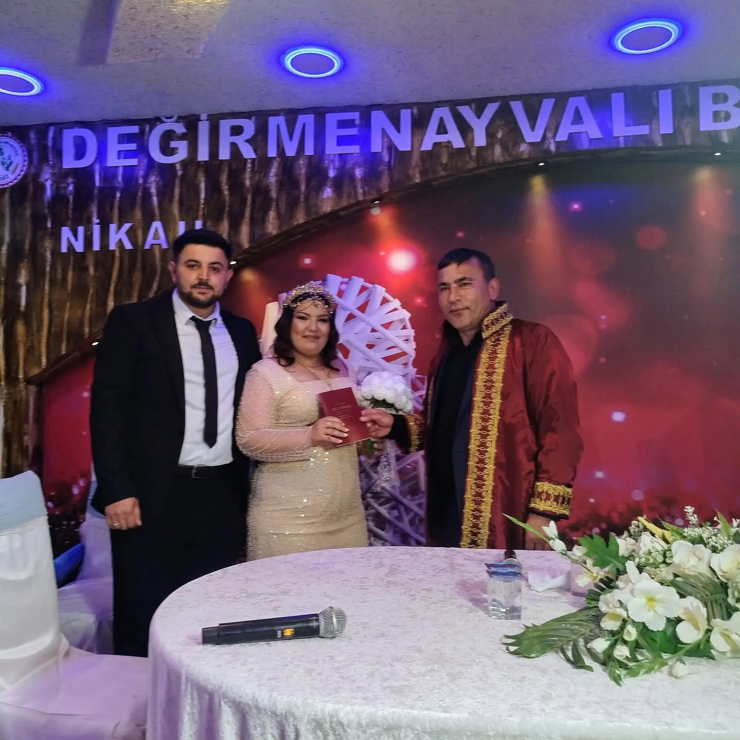 Başkan Halil Çelik, nikâh merasimine katıldı