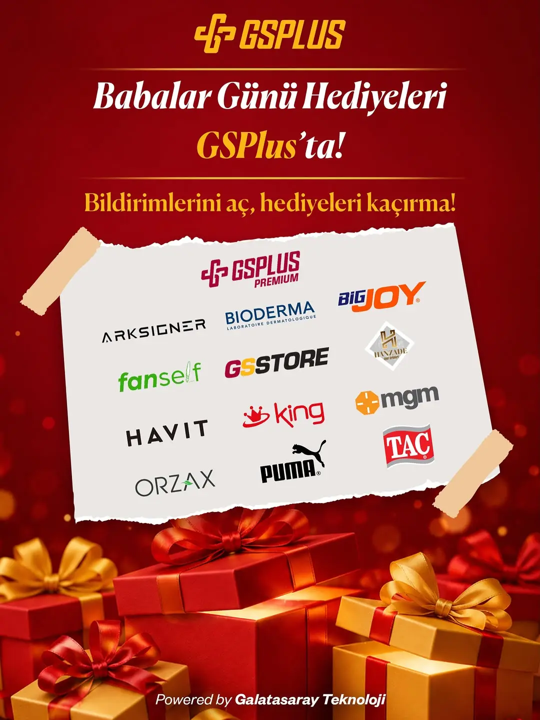 GSPlus'tan Babalar Günü'ne Özel Hediyeler