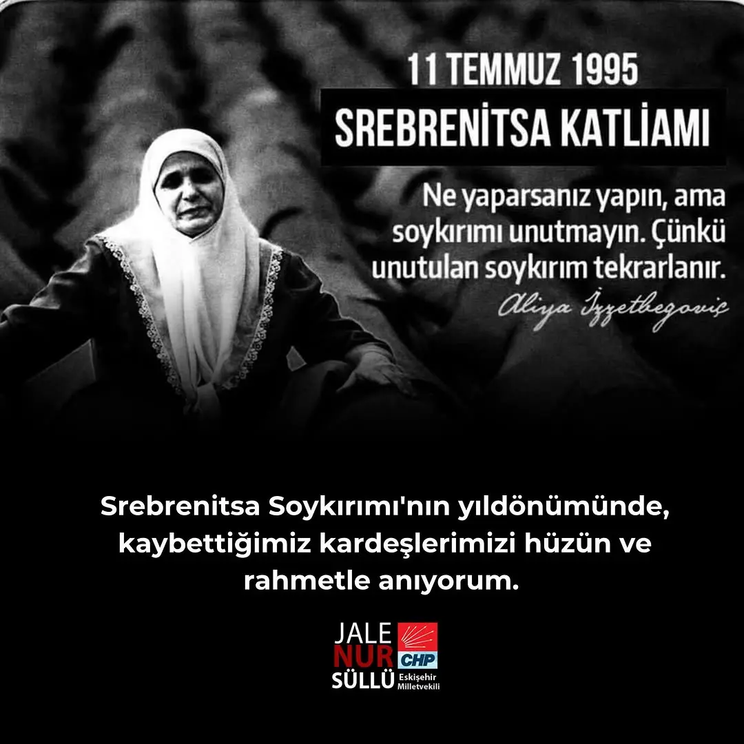 Srebrenitsa Katliamı'nın Acısı Unutulmuyor