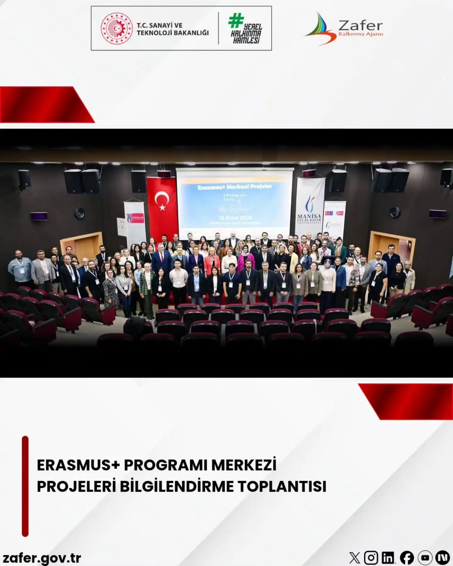 Erasmus+ Projeleri Toplantısı Gerçekleşti
