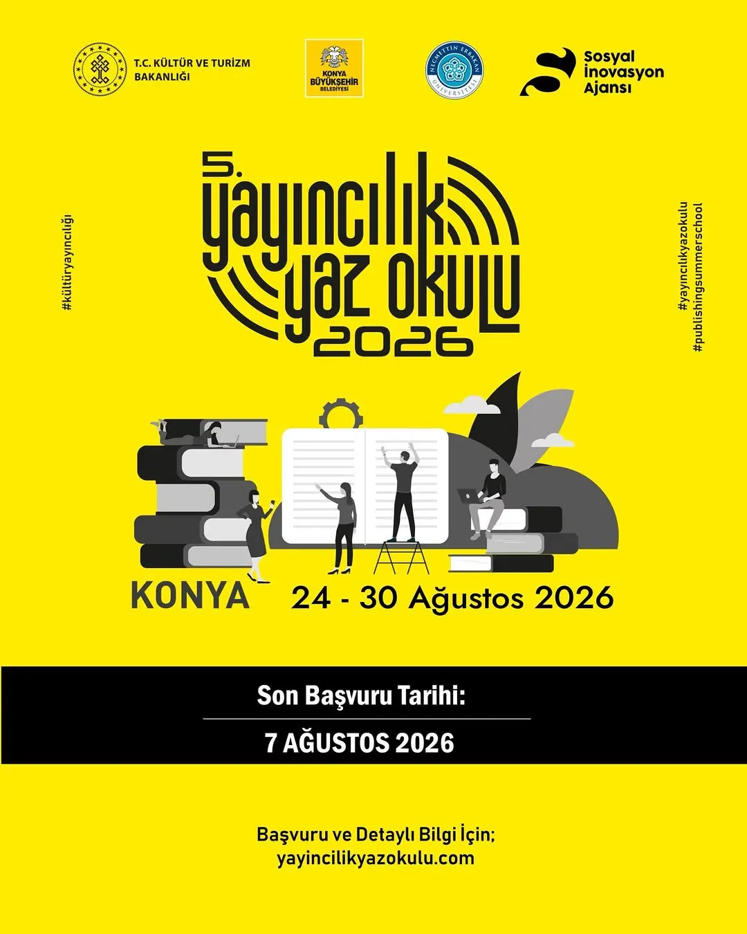 Yayıncılık Yaz Okulu Başvuruları Başladı