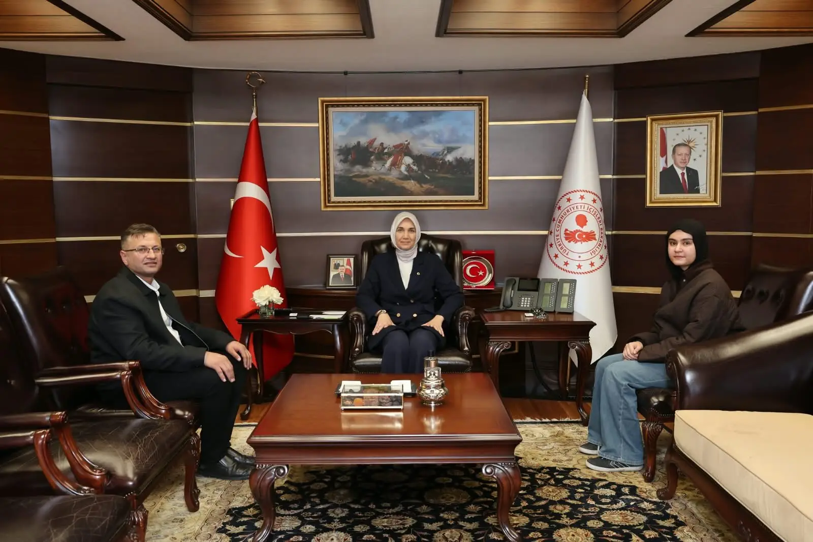 Afyonkarahisar'dan iş insanları Bakanlıkta buluştu