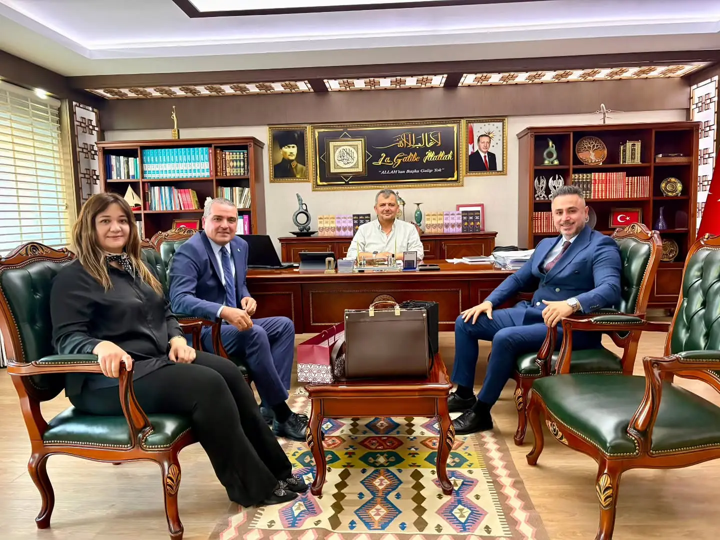 Emirdağ Belediyesi, Türkiye Finans ile görüşme yaptı