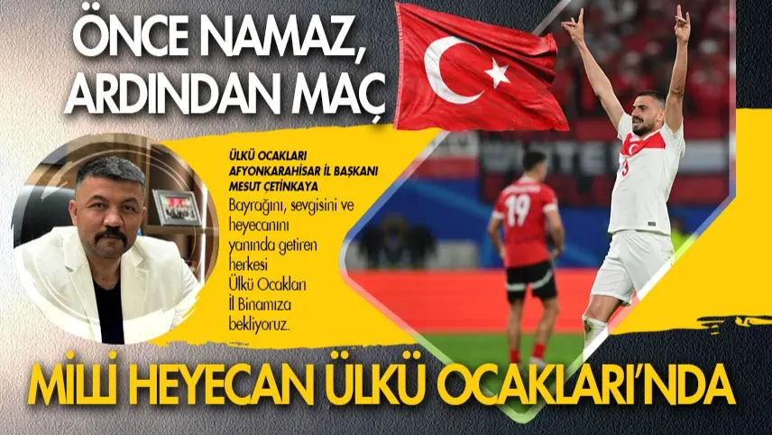 Afyonkarahisar'da Dünya Kupası heyecanı için program düzenleniyor