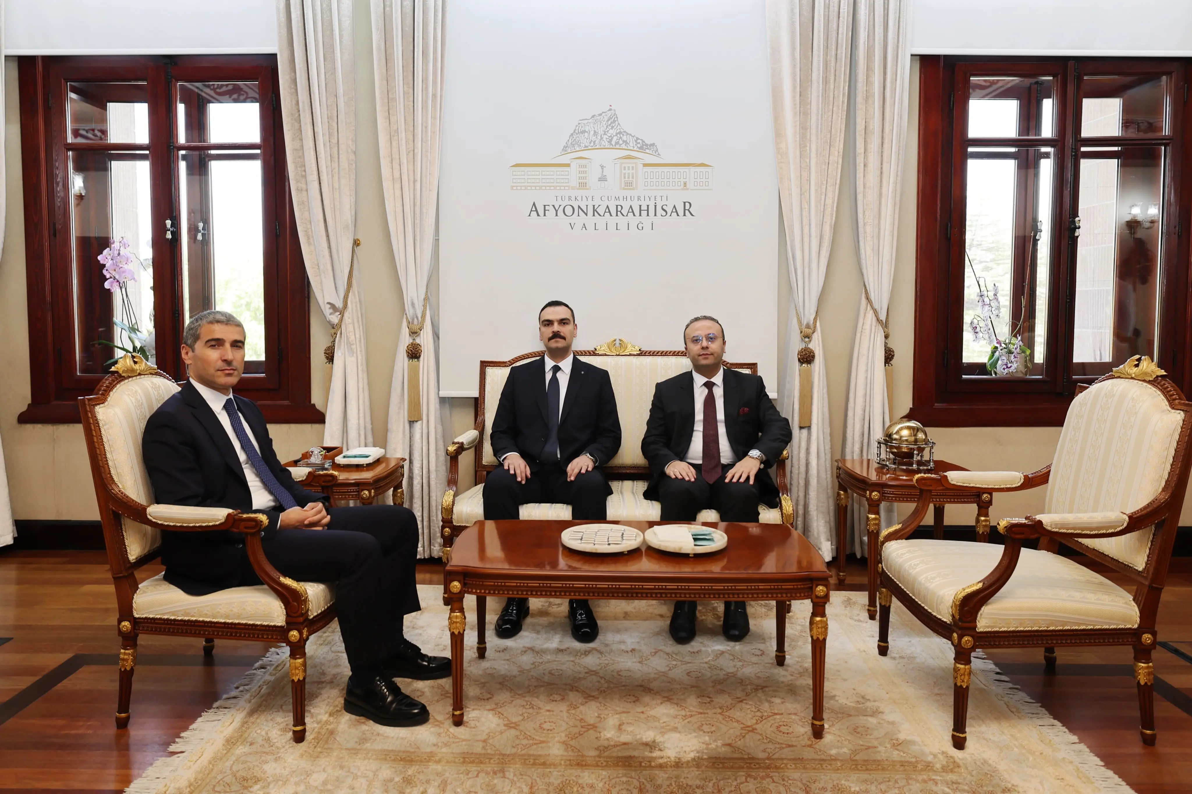 Dinar Adli Yargı Heyeti Valilik Ziyaretinde Bulundu