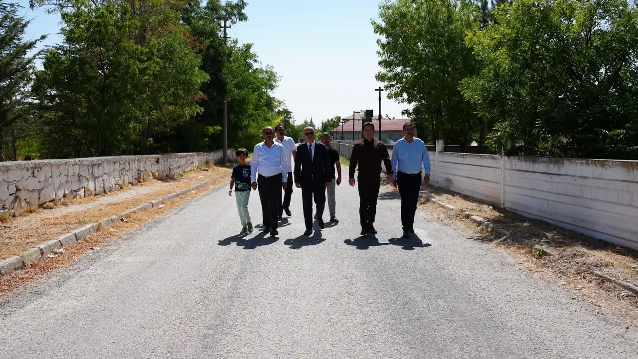 Bolvadin'de 45 Bin Metrekare Yol Asfaltlandı