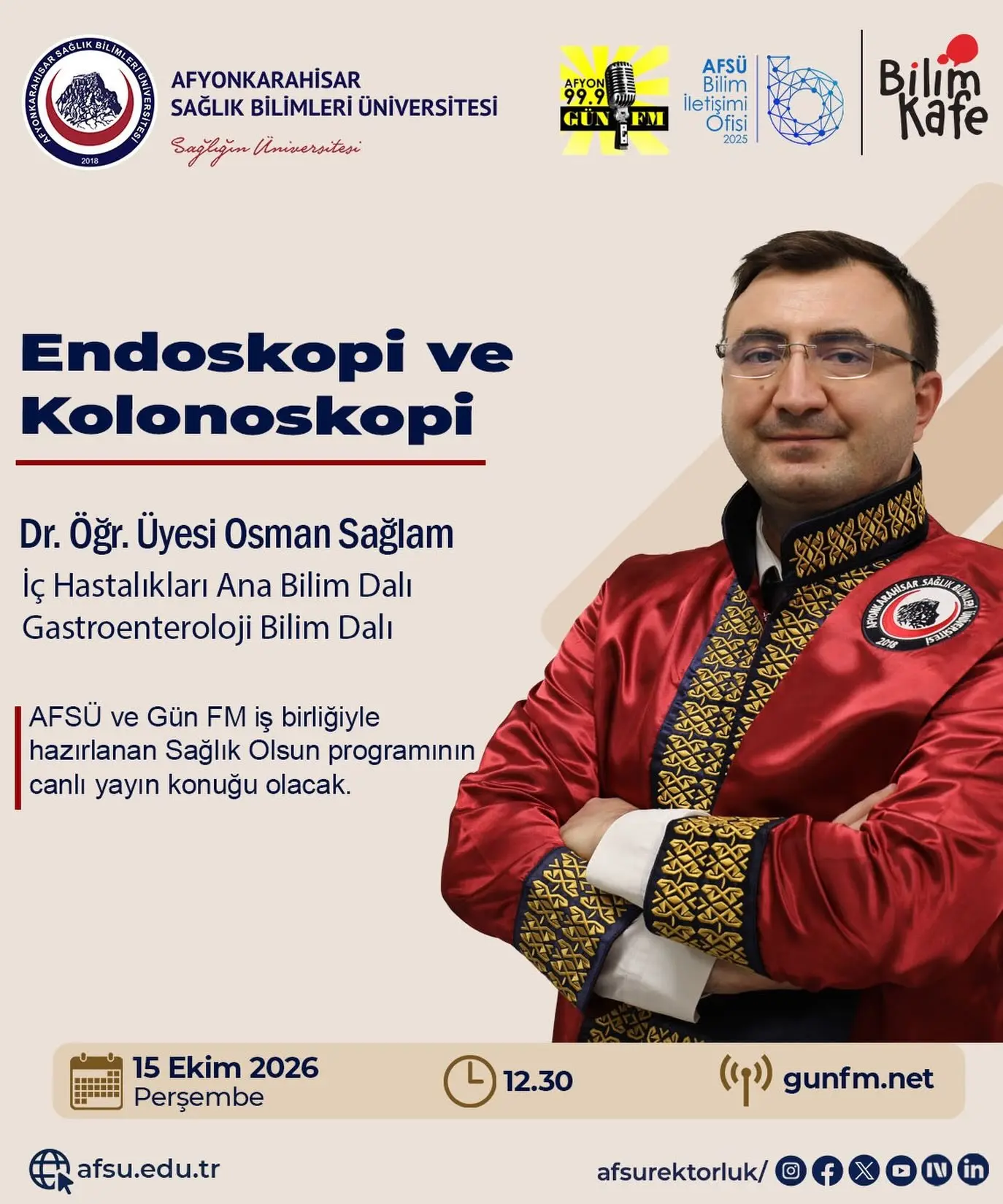Sağlık Olsun Programında Önemli Konuk