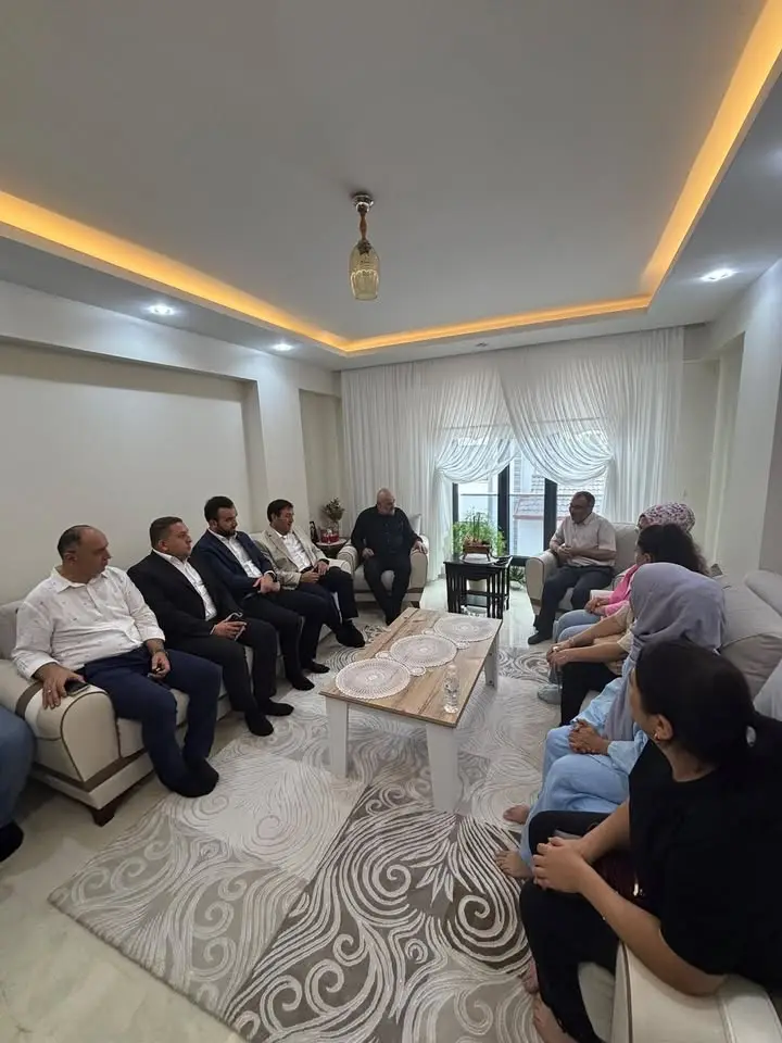Osman Zabun, Denizli'de Şehit Ailesini Ziyaret Etti