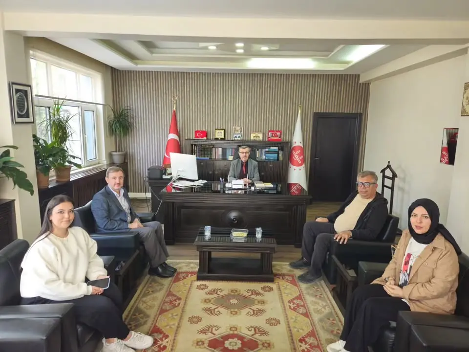 Yeşil Sivaslı Gazetesi, İl Müftüsü'nü Ziyaret Etti