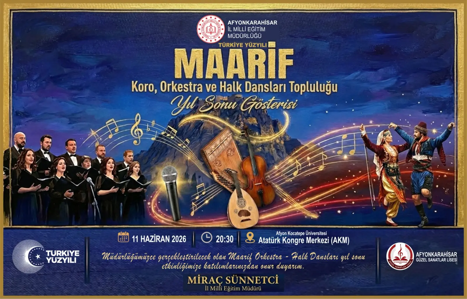 Afyonkarahisar'da Sanat Programı Düzenleniyor