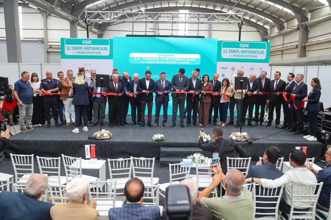 Uşak'ta Tarım Fuarı Açılışı Gerçekleştirildi