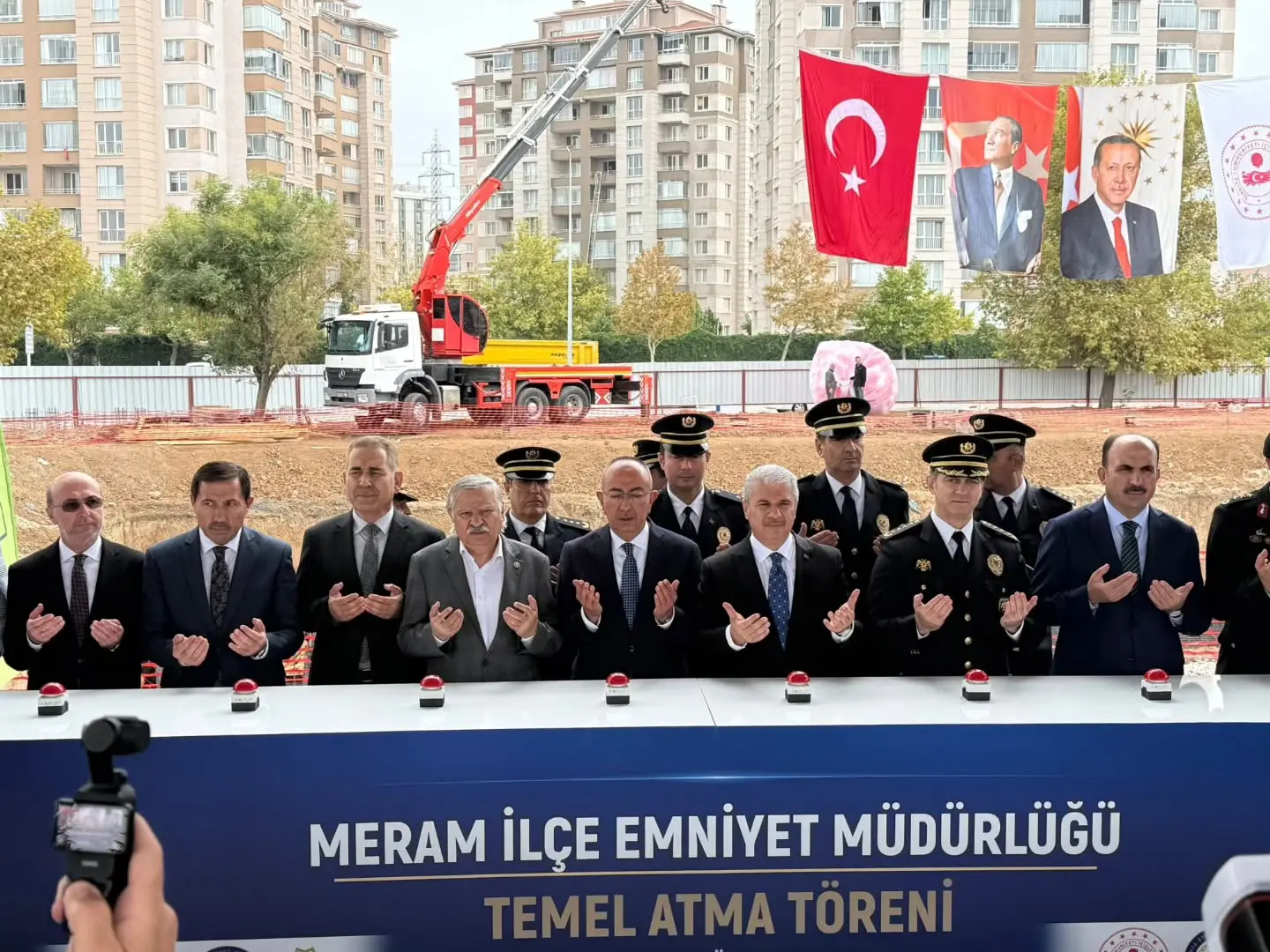 Yeni Emniyet Binasının Temeli Atıldı