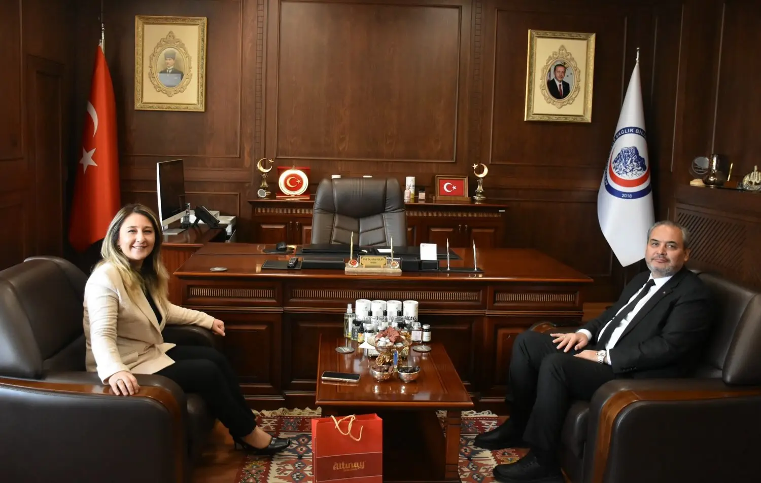 Rektör Aslan, Baro Yönetimini Ağırladı