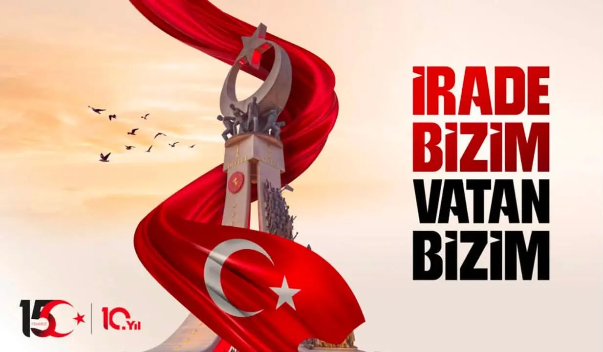 15 Temmuz'da Şehitleri Anma Günü Mesajı