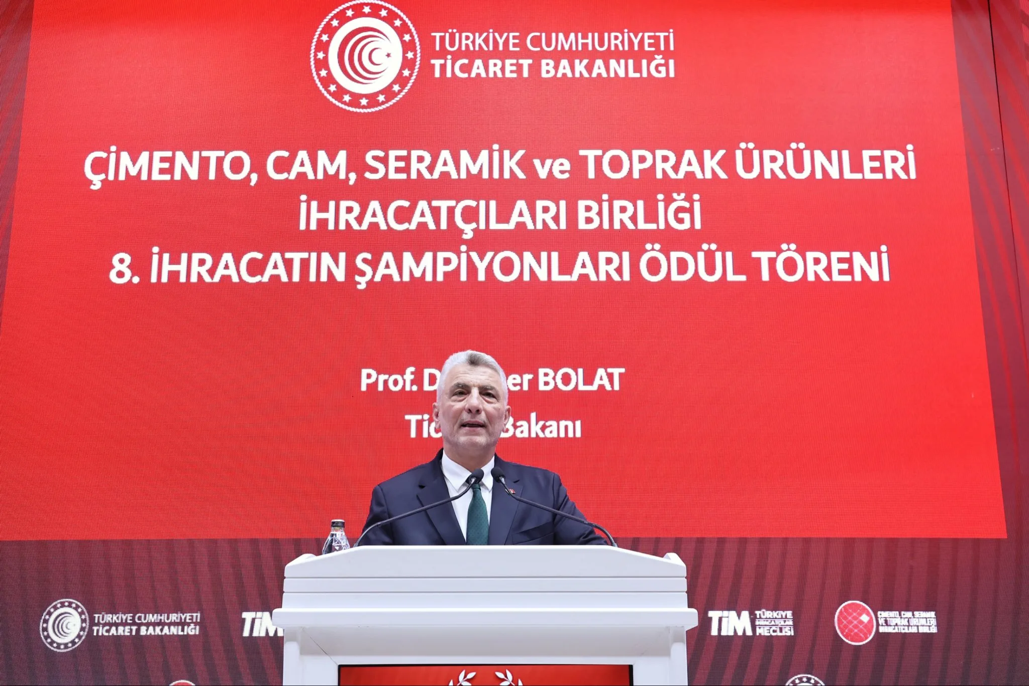 Türkiye İhracatının Şampiyonları Ödül Töreni Gerçekleşti
