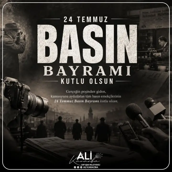 Ali Karaoba, Basın Bayramı'nı Kutladı