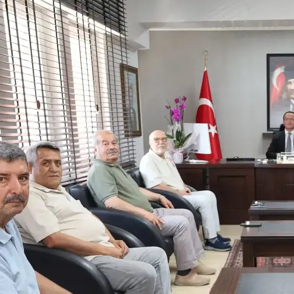 Türk Ocakları Dinar Şubesi Ziyaret Gerçekleştirdi