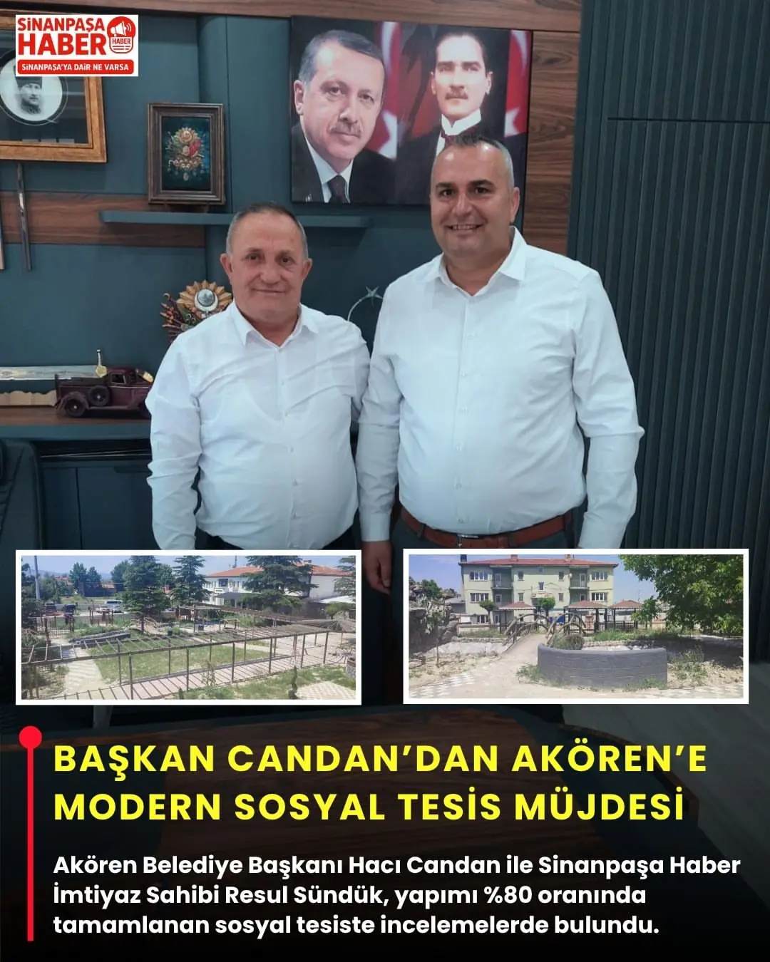 Akören'e Modern Sosyal Tesis Müjdesi