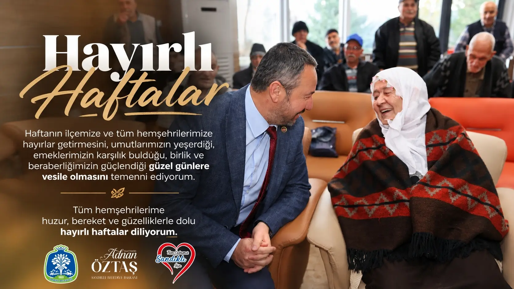 Sandıklı Belediyesi'nden Haftalık Mesaj