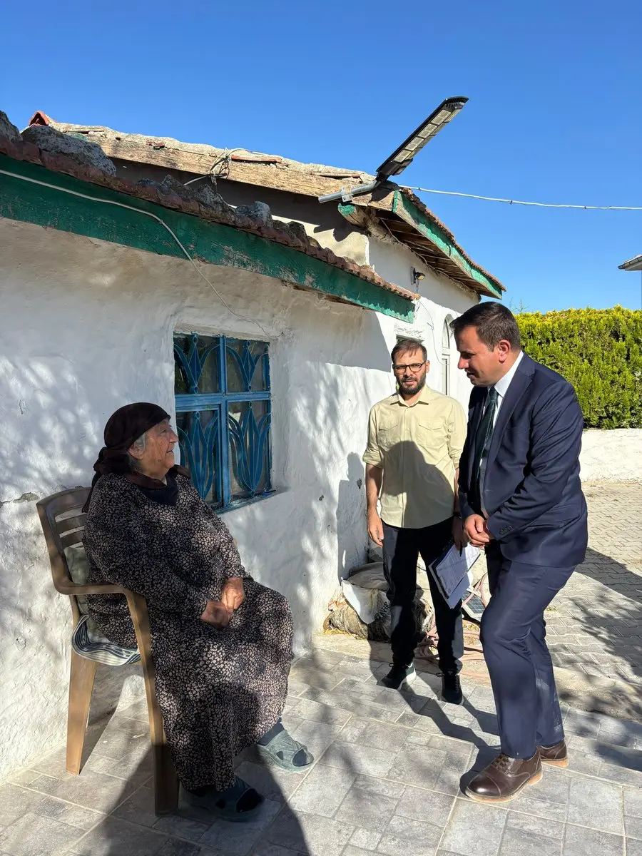 Kaymakam Adem Topaca'dan Hane Ziyaretleri