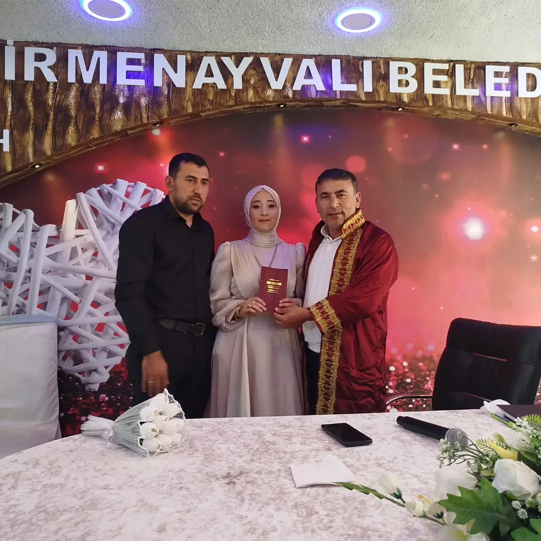 Cemalettin Şahin ve Hanife Akyol'un nikâhı gerçekleşti