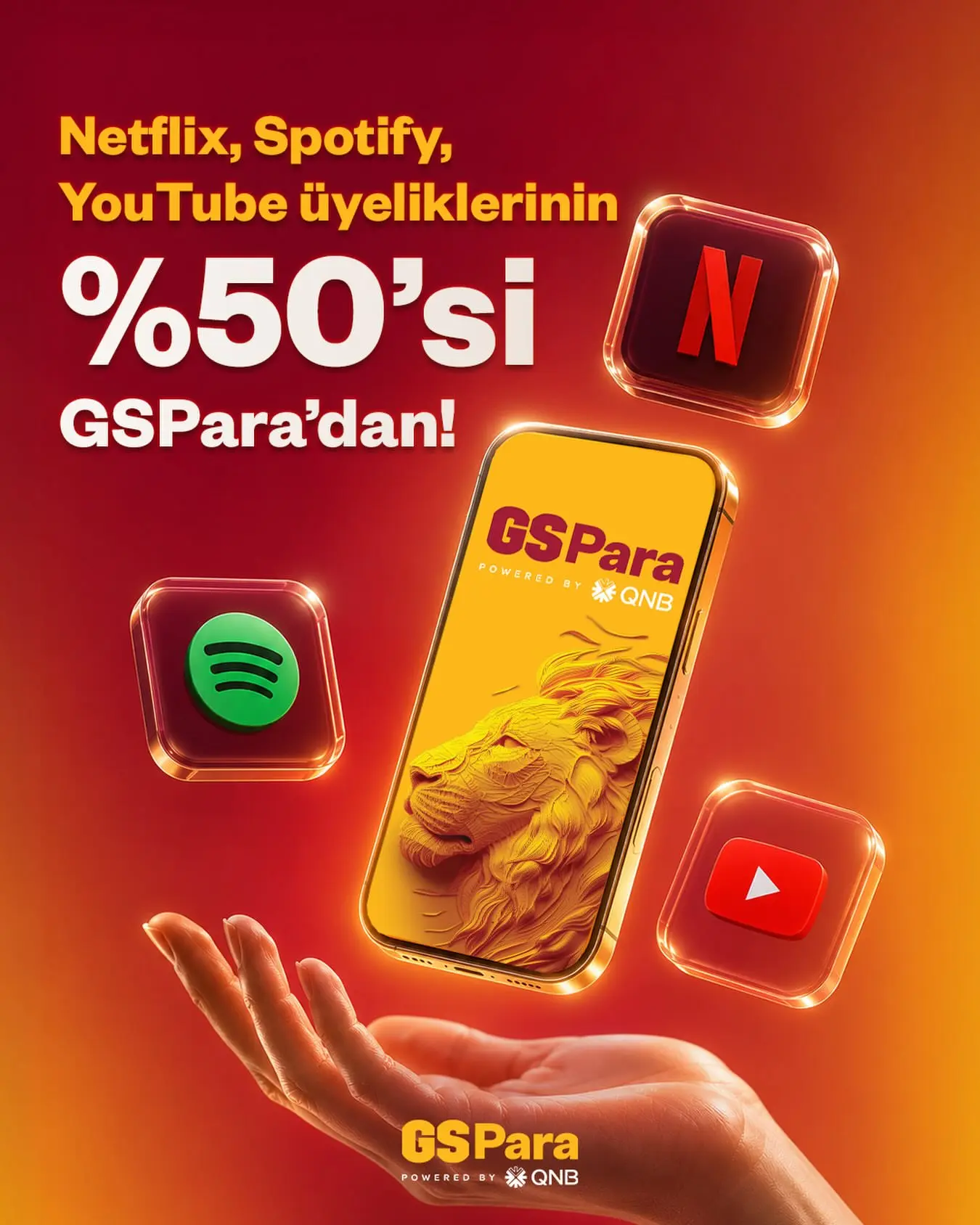 GSPara ile dijital eğlencede %50 iade fırsatı