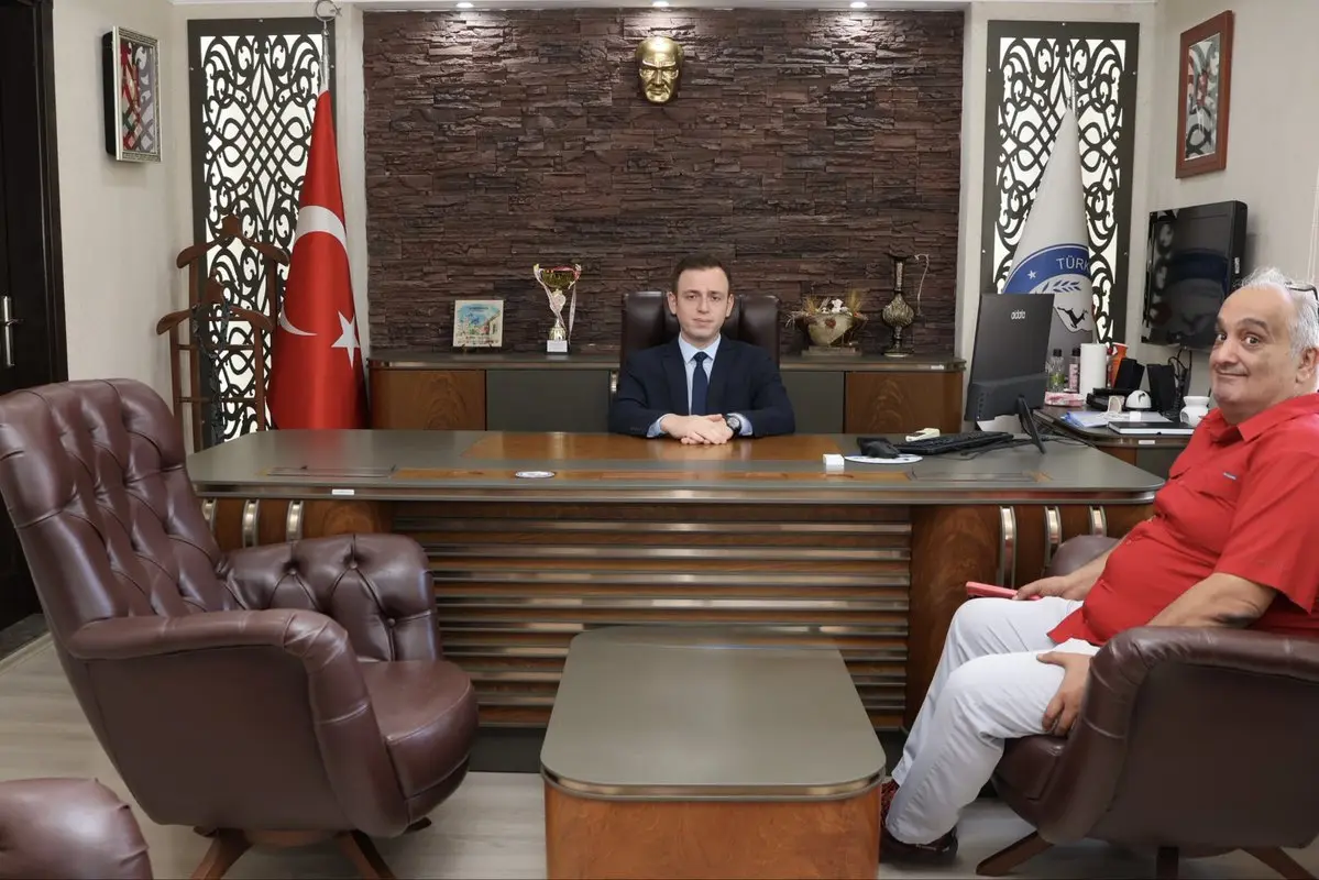 Sandıklı İlçe Sağlık Müdürü'nden Kaymakama Ziyaret