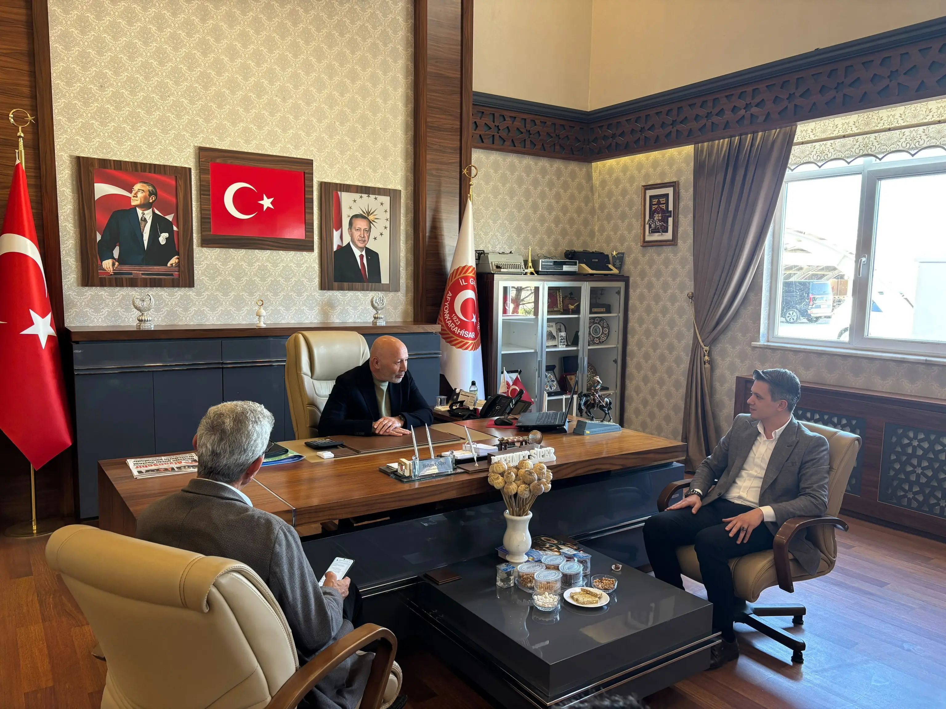 Afyonkarahisar İl Genel Meclisi Başkanı ziyaret edildi