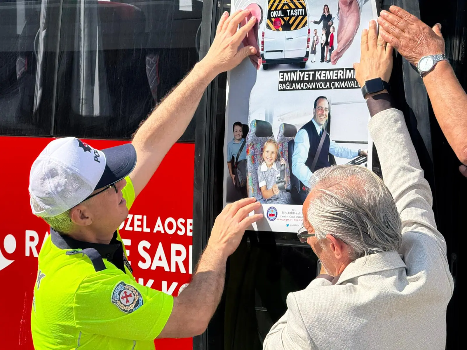 Afyonkarahisar'da okul servis şoförlerine eğitim verildi