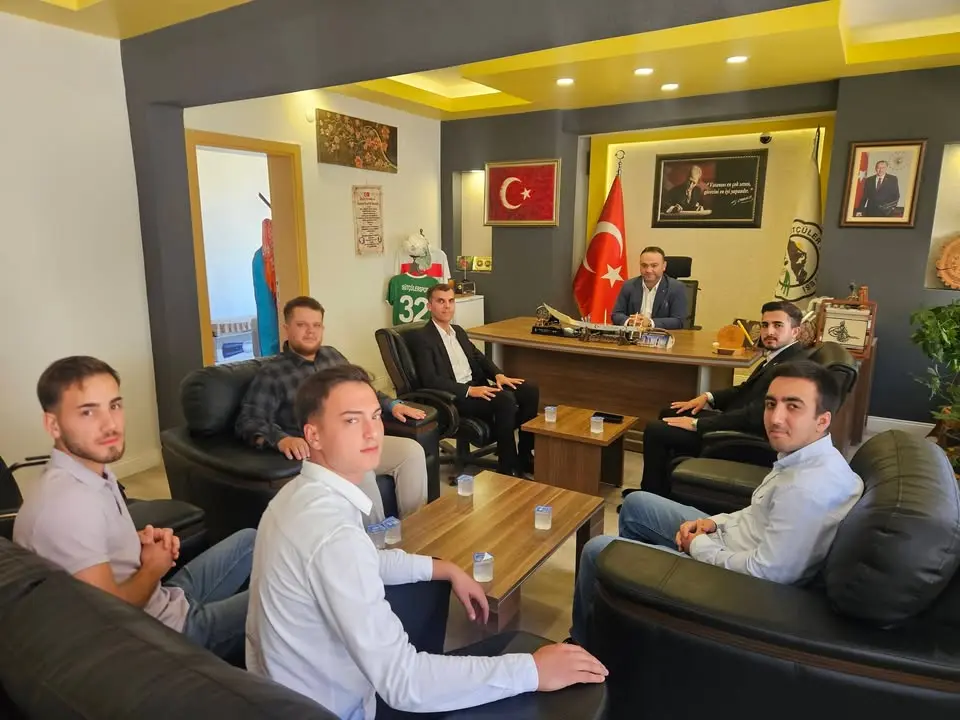 TÜGVA Yönetimi Sütçüler Belediyesi'ni Ziyaret Etti