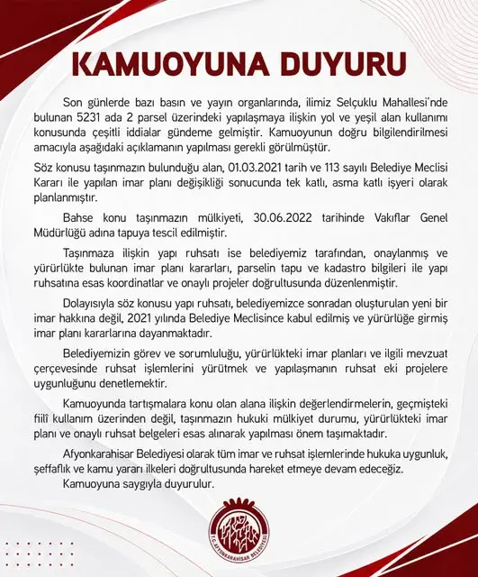 Afyonkarahisar'da kaldırımlar için çalışma devam ediyor