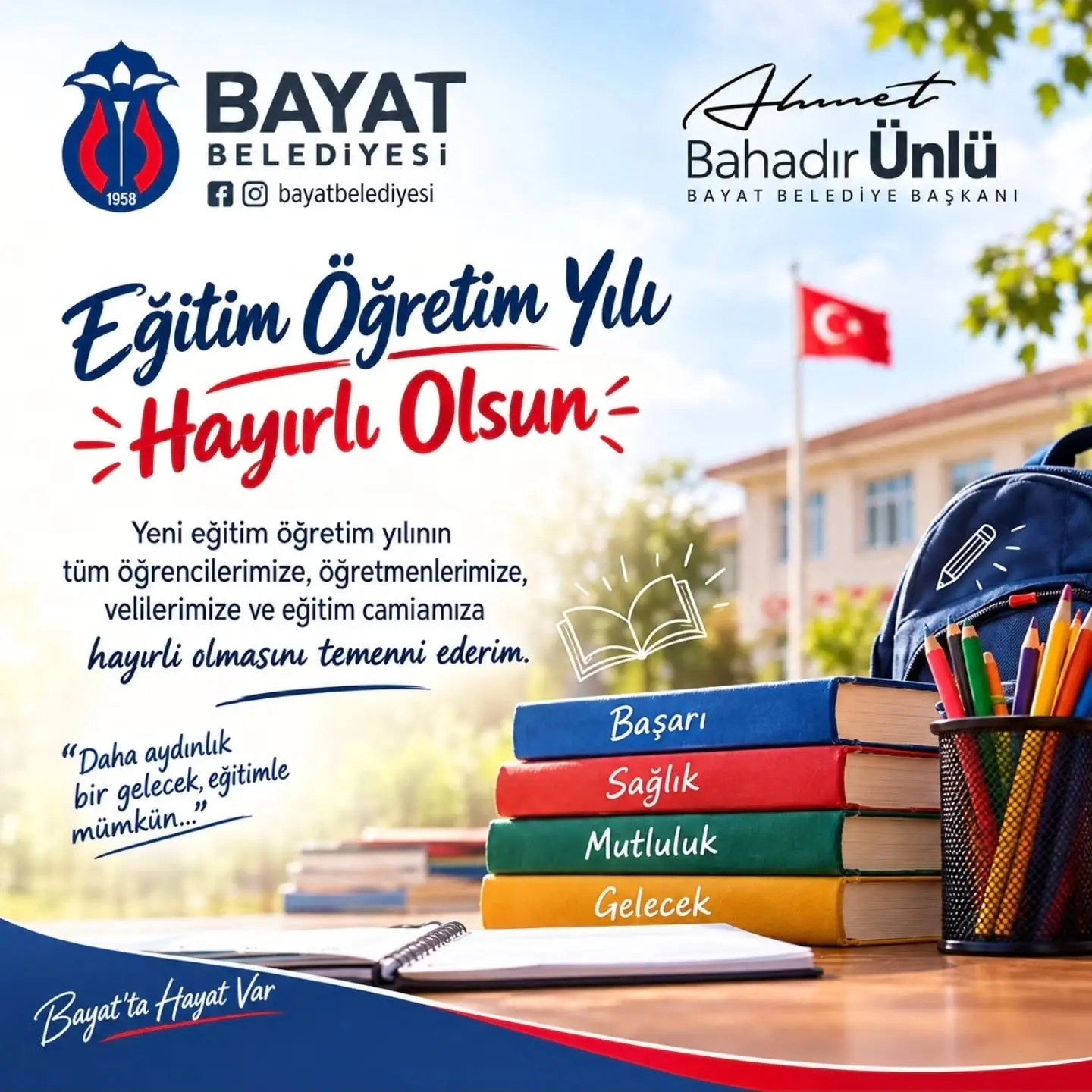 Yeni eğitim öğretim yılı için mesaj yayımlandı