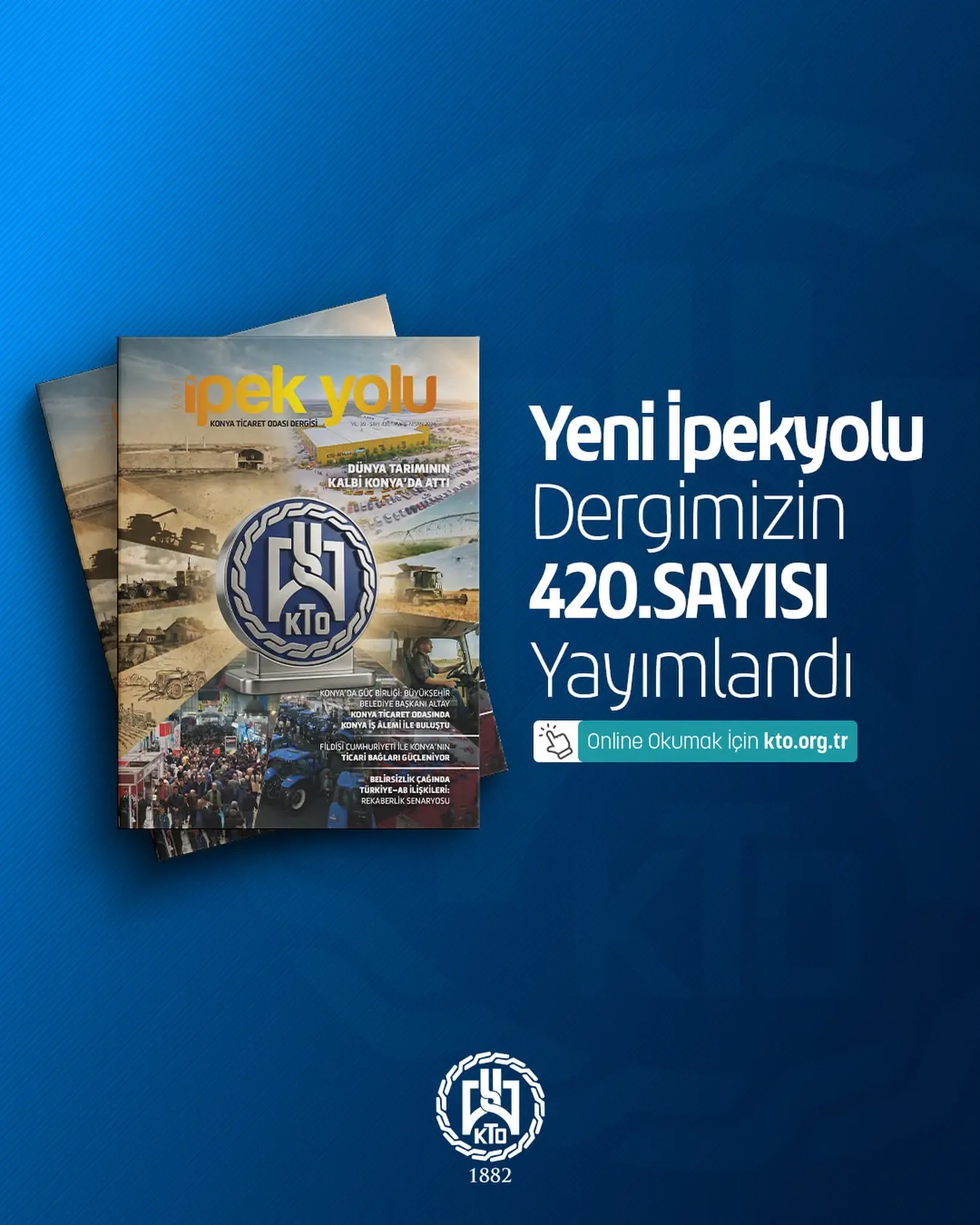 Yeni İpekyolu Dergisi'nin 420. Sayısı Çıktı