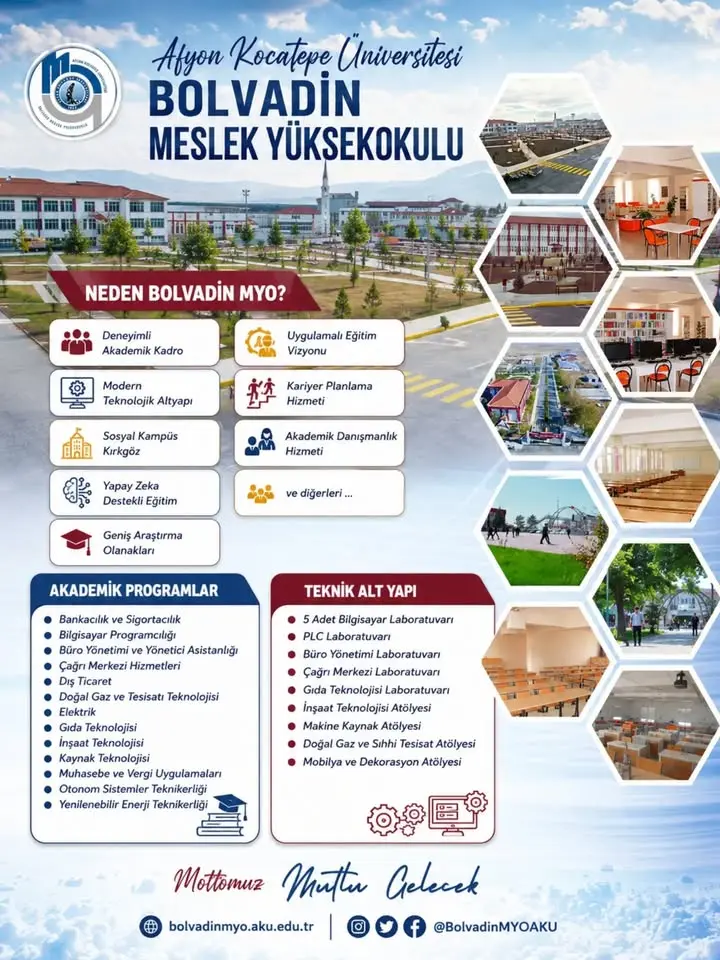 Bolvadin Meslek Yüksekokulu'ndan Eğitim Vizyonu