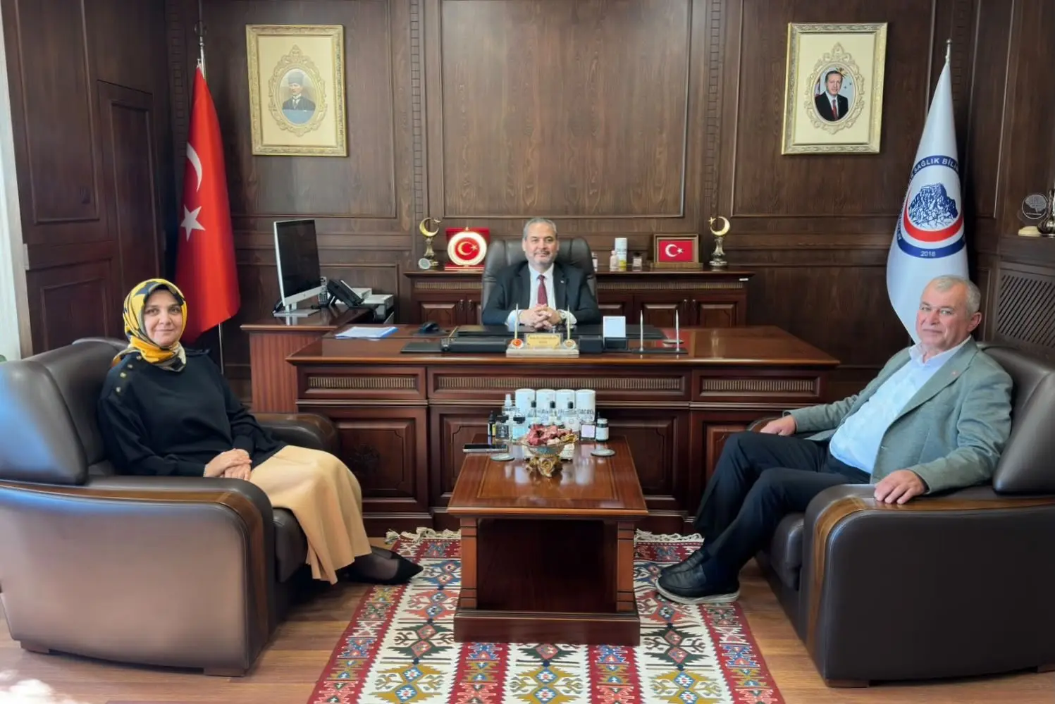 Rektör Adem Aslan'dan Ziyaretler