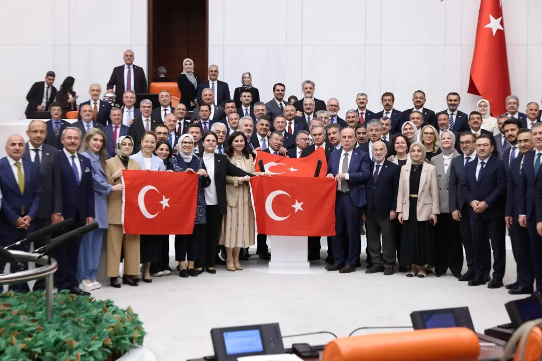 AK Parti Grubu'ndan Milli Takım'a destek mesajı